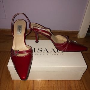Isaac Mizrahi Red Pump